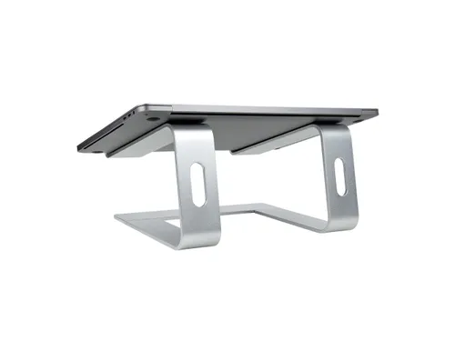 Laptopstandaard Zilver Aluminium Ergonomisch max 5 kg tot 17''