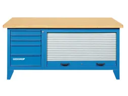 GEDORE B 1500 L werkbank met metalen rolluik