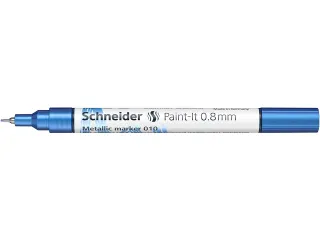 Metallic marker Schneider Paint-It 010 0.8mm blauw metallic - 5