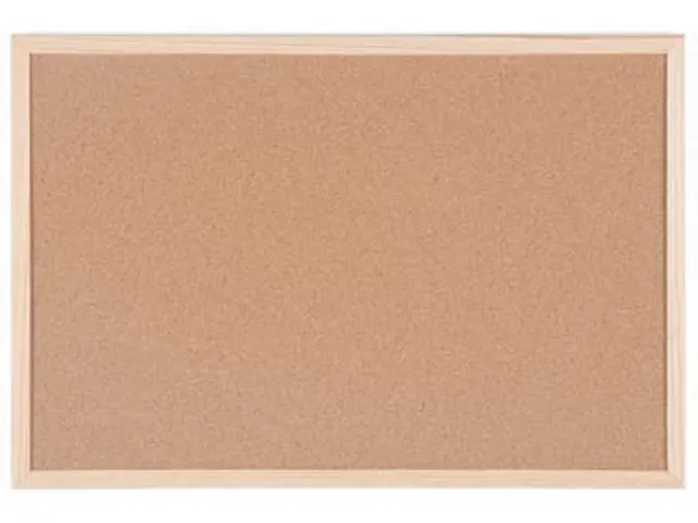 Kurkbord Met Houten Kader 40x60Cm