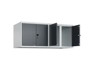 opzetkast,v. locker,4vak.,vak B 300mm,HxBxD 500x1200x500mm,vleugeldeur - 2