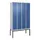 locker voor scheiding van kleding,HxBxD 2120x1200x500mm,4vak