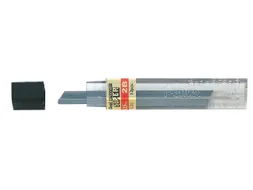 Potloodstift Pentel 2B 0.5mm zwart koker à 12 stuks