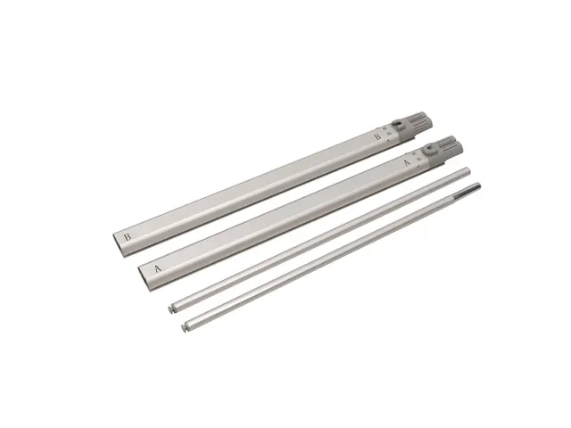 FlexFrame Modulair systeem Extension Set +50cm (breedte 100cm) Zilver