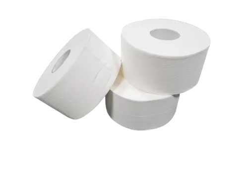 Toiletpapier Mini Jumbo Cellulose 2-laags Wit 180 meter 12 Rol