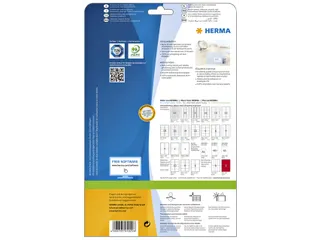 HERMA 5029 Premium Adresetiketten A4 63,5x38,1mm Wit 525 stuks - 2