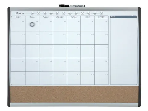 Nobo magnetisch combibord met maandplanner 58.5x43cm