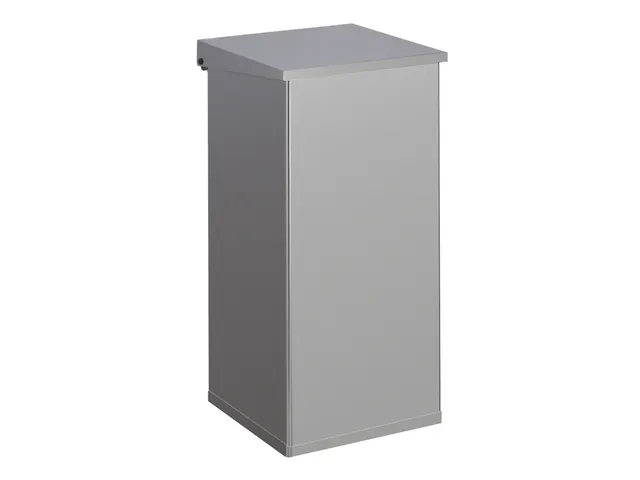 Afvalbak Carro-lift Met Demper 110 Liter Aluminiumgrijs