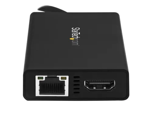 Usb-C Multiport Adapter Met 4K Hdmi 2X Usb-A Poorten 60W Pd Zwart