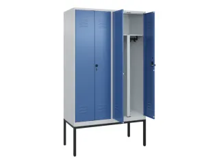 PBM-locker,HxBxD 2120x1200x500mm,4vak,vak B 300mm,draaigrendel - 2