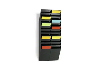 Wandfolderhouder FLEXIBOXX 12 A4 Zwart - 2