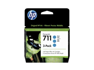 HP 711 Inktcartridge CZ134A Blauw High Capacity Origineel - 2