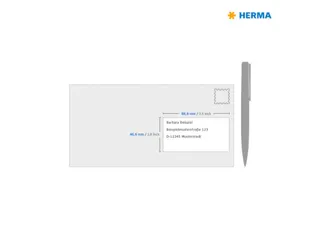 HERMA 4609 Premium etiketten A4 52,5x21,2mm Wit 11200 stuks - 8