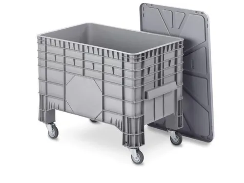 Maxi-Container 285 liter 790x640x1040mm Pe Gesloten Grijs