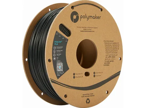 Polymaker PolyLite PLA filament 1,75 mm Black 3kg