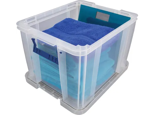 Opbergdoos Transparant 36 Liter 3 Stuks