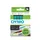 Labeltape Dymo 45809 D1 S720890 19mmx7m zwart op groen