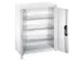 Armoire Murale Hxlxp 830x700x300mm 3tablettes Réglables Portes Battan
