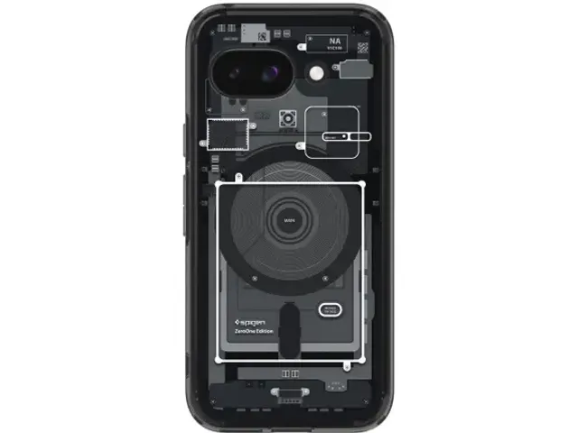 Spigen Case ACS09044 Google Pixel 9A Ultra Hybrid MagFit Zero One zwar