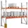 palletstelling,grondveld,HxBxD 4400x1825x1100mm,vakl. 2200kg