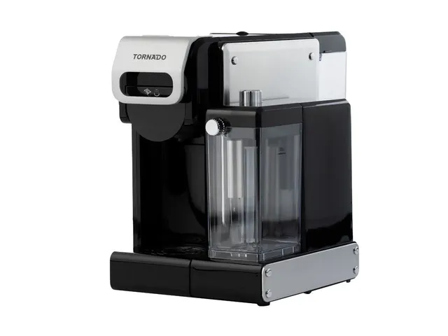 Tornado TST-550M-GS 19 bar 7-in-1 koffiemachine zwart RVS