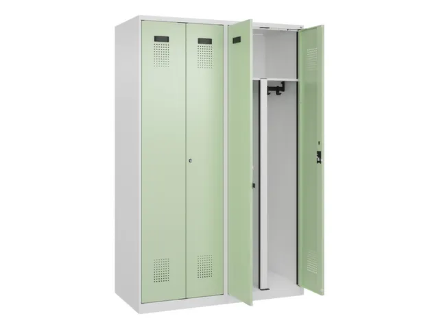 PBM-locker,HxBxD 1850x1200x500mm,4vak,vak B 300mm,cil.-slot