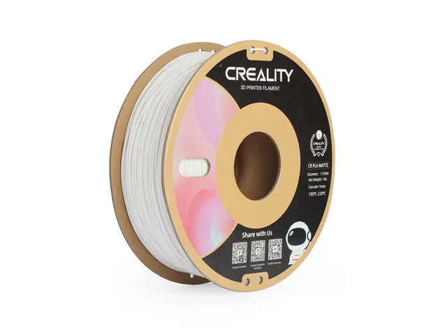 Creality 3D printer Filament CR-PLA Matte 1.75mm Gips Wit 1kg