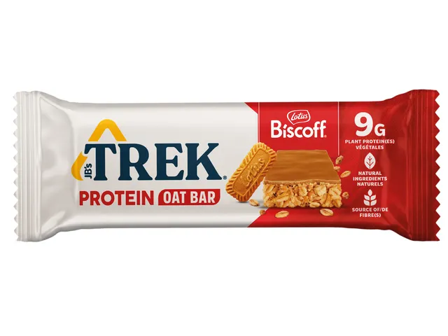 Biscoff Lotus Vegan Proteïnereep Trek havermout 50 gram