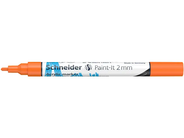 Acrylmarker Schneider Paint-It 310 2mm oranje