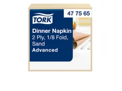 Tork 477565 Dinnerservet Advanced Zand 39x39cm