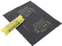 Vuilniszakken 50 Micron 60 Liter, 20 Zakken, Grijs