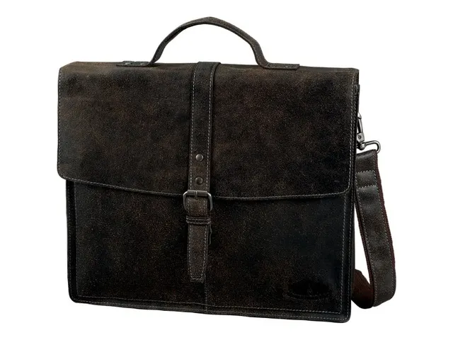 aktetas Pride and Soul Lucky leder bruin