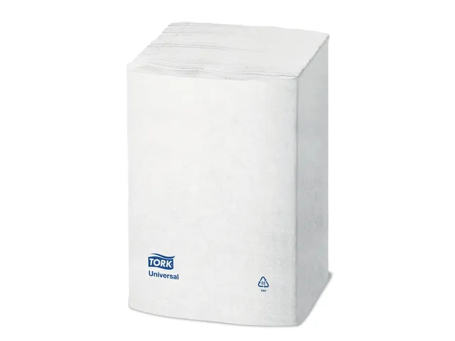 Servetten Tork Xpressnap N4 22x33cm 1/4 vouw 1-laags wit 10840