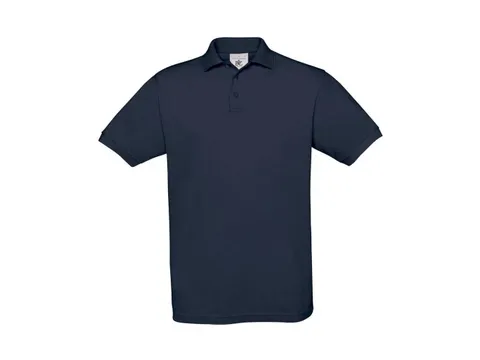 B&C Safran TT Pocket polo, marineblauw, maat XL, per stuk