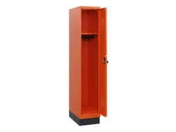 schoollocker,HxBxD 1630x300x500mm,1vak,vak B 300mm,draaigrendel,sokkel