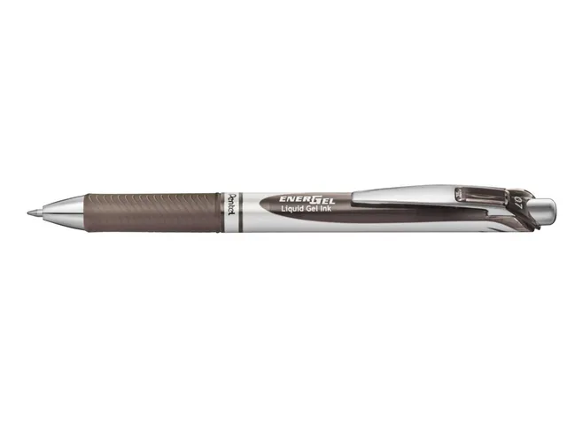 Gelschrijver Pentel BL77 Energel medium sepia 0.35 mm