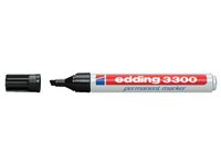 Viltstift Edding 3300 Schuin Zwart 1-5mm