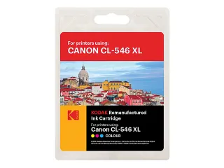 185C054631 Kodak Canon Cl546Xl Mg Inkt 3-Kleuren Hc Rebuilt 300Pagina' - 1