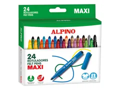 #Viltstiften Alpino Maxi set a24 st. assorti