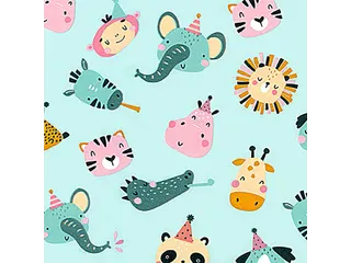 Inpakpapier Colorful kids 200x70cm - 7