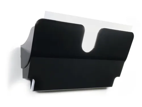 Folderhouder FLEXIPLUS A4 liggend magnetisch zwart