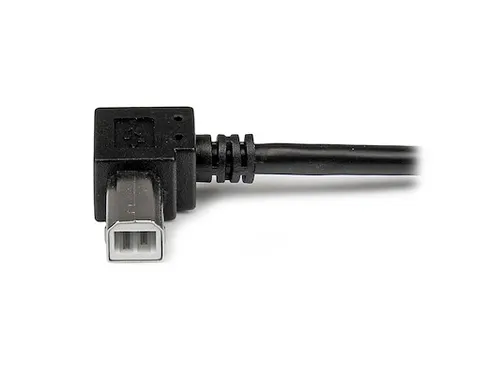 1m USB 2.0 A naar rechtshoekige B-kabel M/M