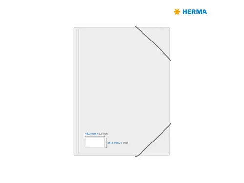 HERMA 5051 Premium etiketten A4 48,3x25,4mm Wit 1100 stuks