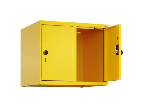 opzetkast,v. locker,2vak.,vak B 300mm,HxBxD 500x600x500mm,draaigrendel