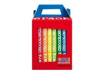Chocolade Tony's Chocolonely Rainbowpack Classic 6 repen à 180gr - 1