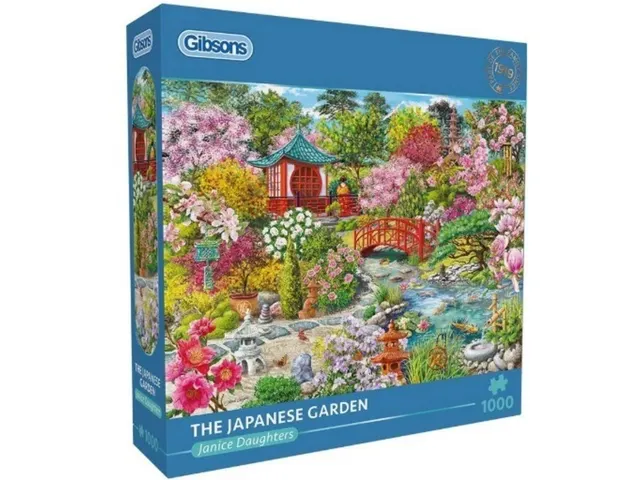 Puzzel Gibsons Japanese Garden 1000 stukjes