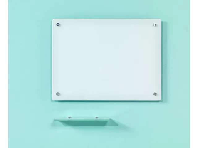 Glass2write Glasbord 4mm Magneethoudend 90x120cm Wit