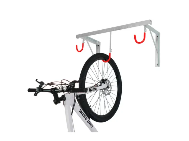 porte-cycles,L 850mm,3emplacements de réglage,utilisation unilatéral