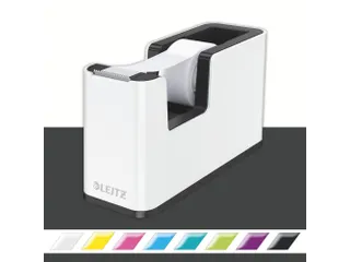Plakbandhouder Leitz WOW wit/zwart - 2