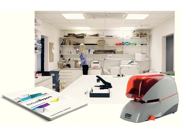 Rapid contactloze elektrische nietmachine 5080E zilver/oranje
